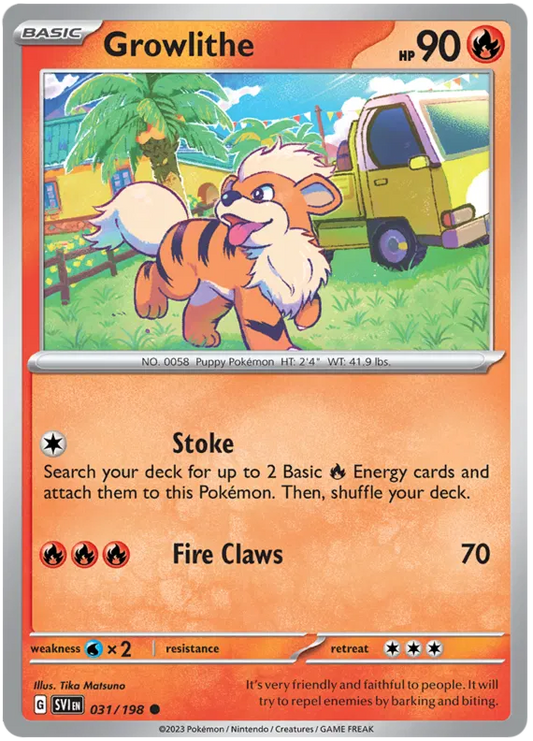 Growlithe 031/198