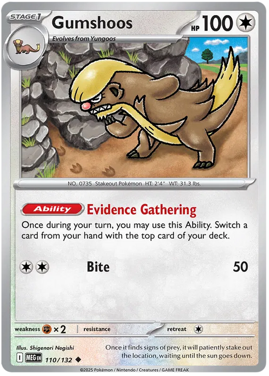 Gumshoos 110/132