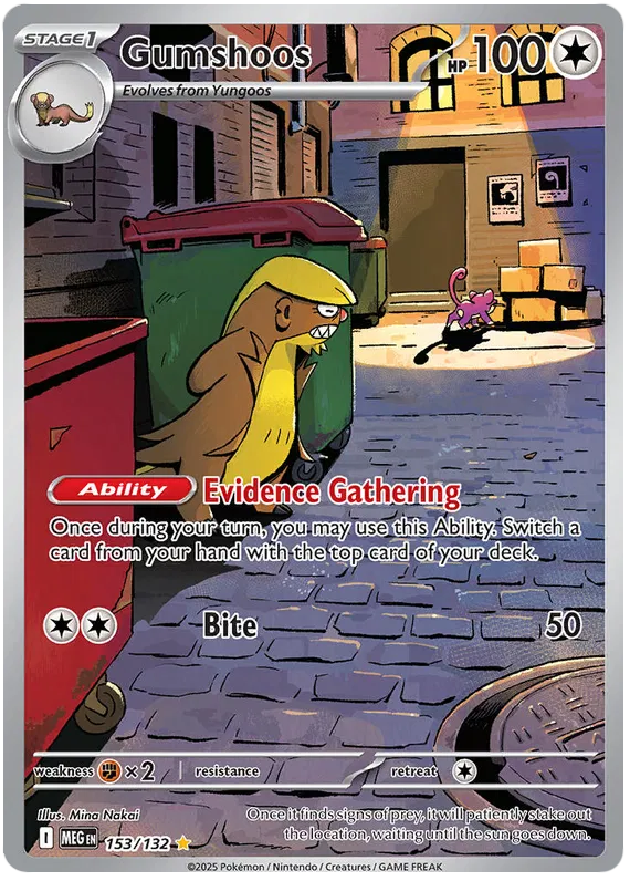 Gumshoos 153/132