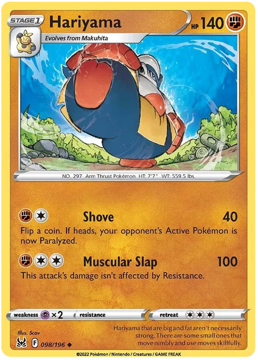 Hariyama 098/196