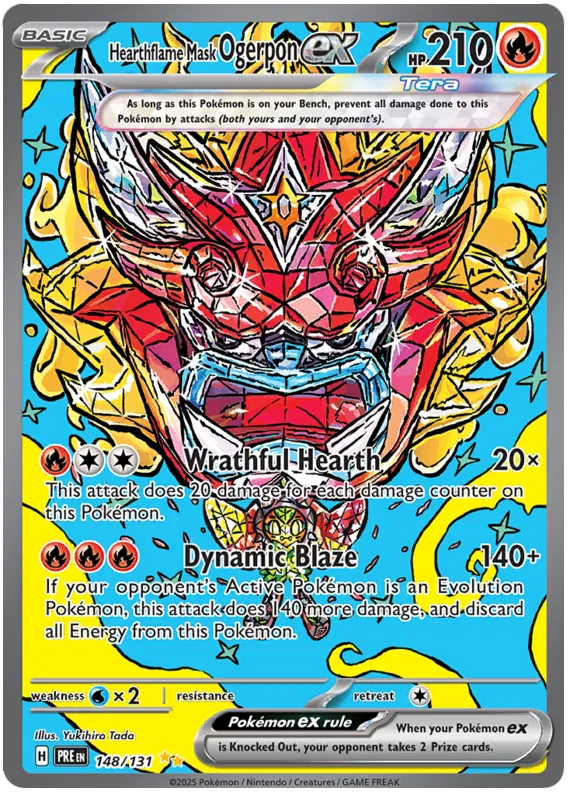 Hearthflame Mask Ogerpon EX 148/131