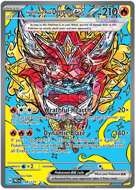 Hearthflame Mask Ogerpon EX 148/131