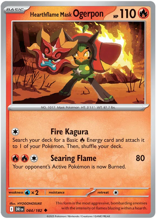 Hearthflame Mask Ogerpon 044/182