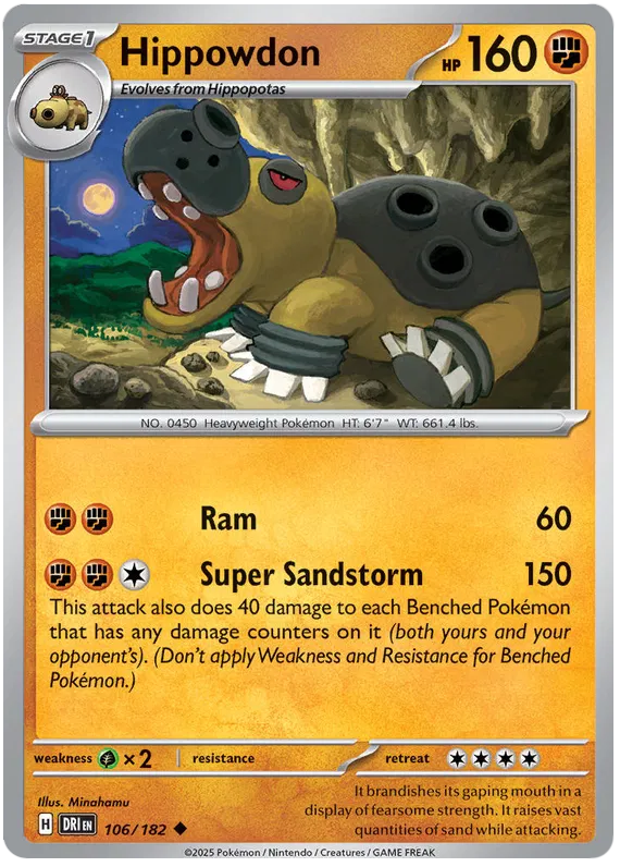 Hippowdon 106/182