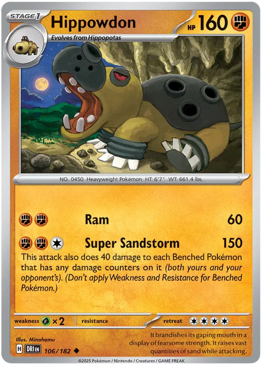 Hippowdon 106/182