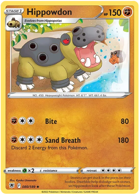 Hippowdon 080/189