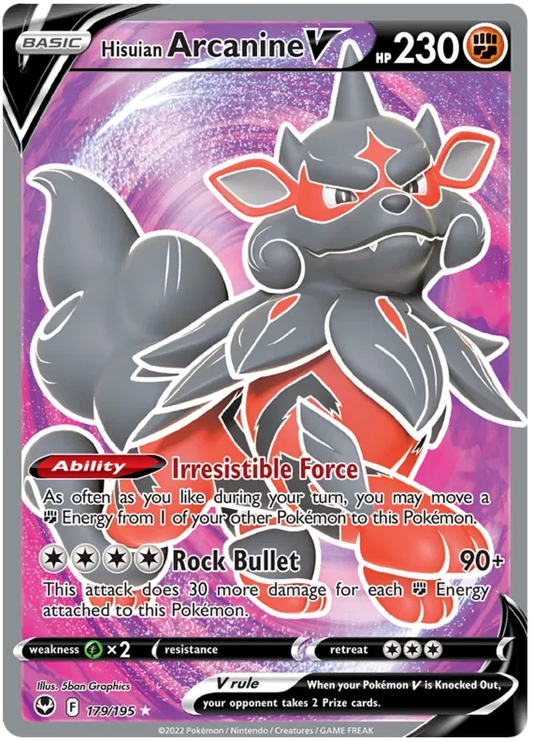 Hisuian Arcanine V 179/195