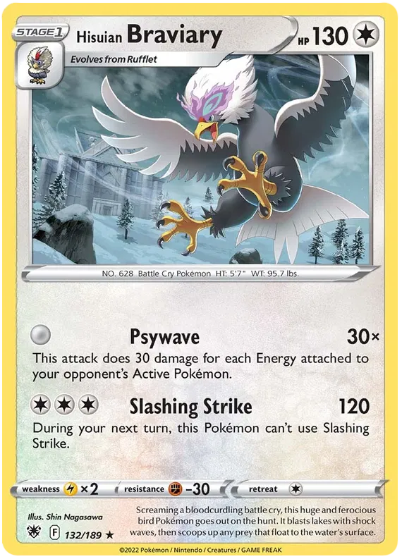 Hisuian Braviary 132/189