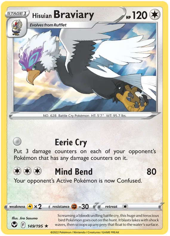 Hisuian Braviary 149/195