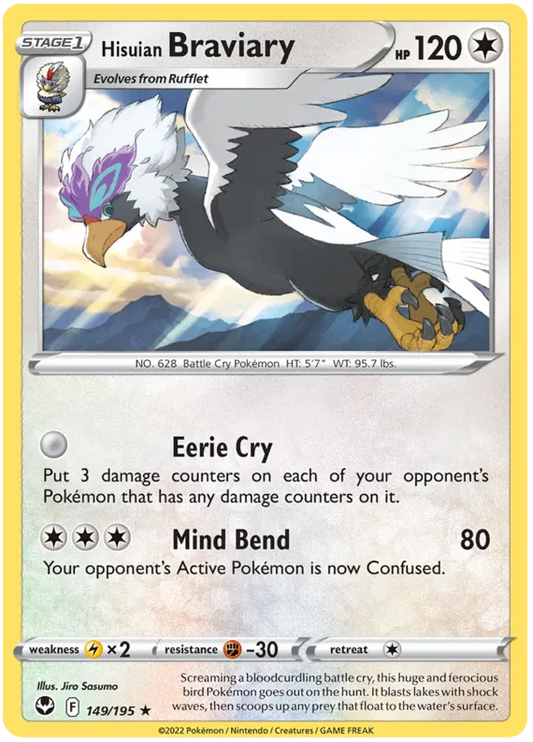 Hisuian Braviary 149/195