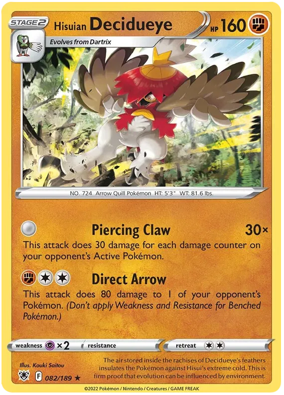 Hisuian Decidueye 082/189
