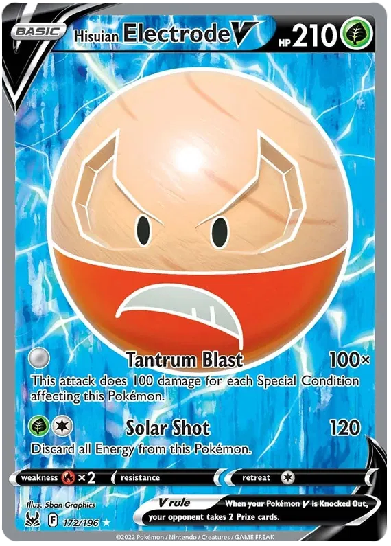 Hisuian Electrode V 172/196