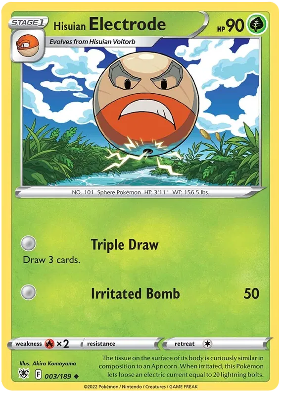Hisuian Electrode 003/189