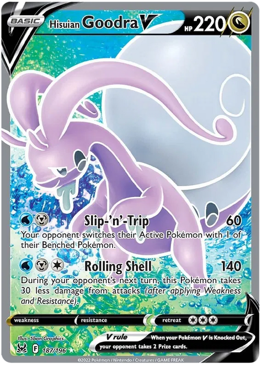 Hisuian Goodra V 187/196