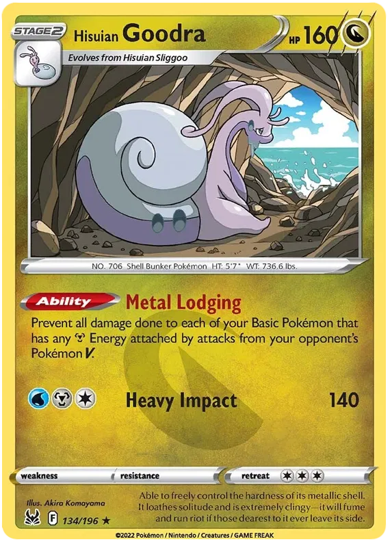 Hisuian Goodra 134/196