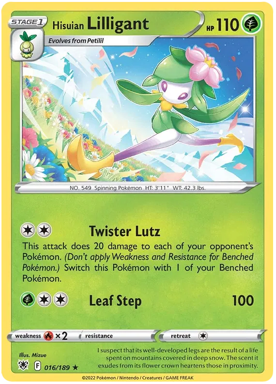 Hisuian Lilligant 016/189