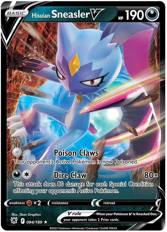 Hisuian Sneasler V 094/189