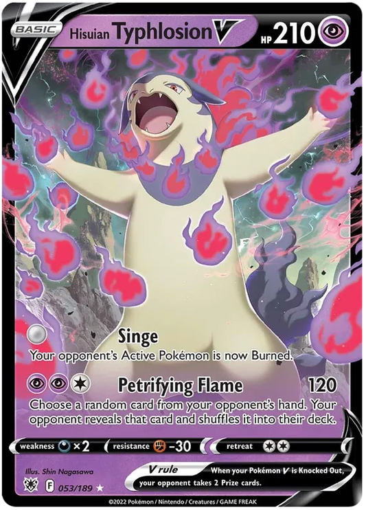 Hisuian Typhlosion V 053/189