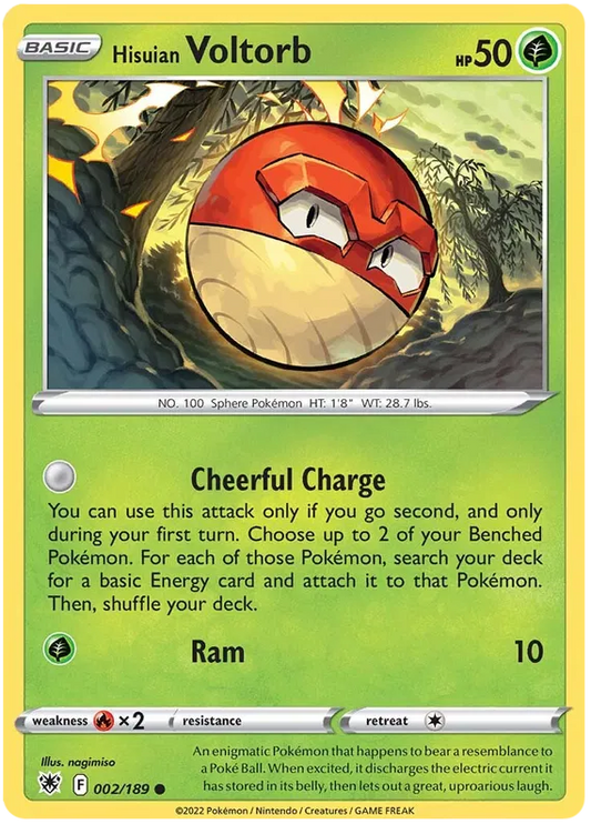Hisuian Voltorb 002/189