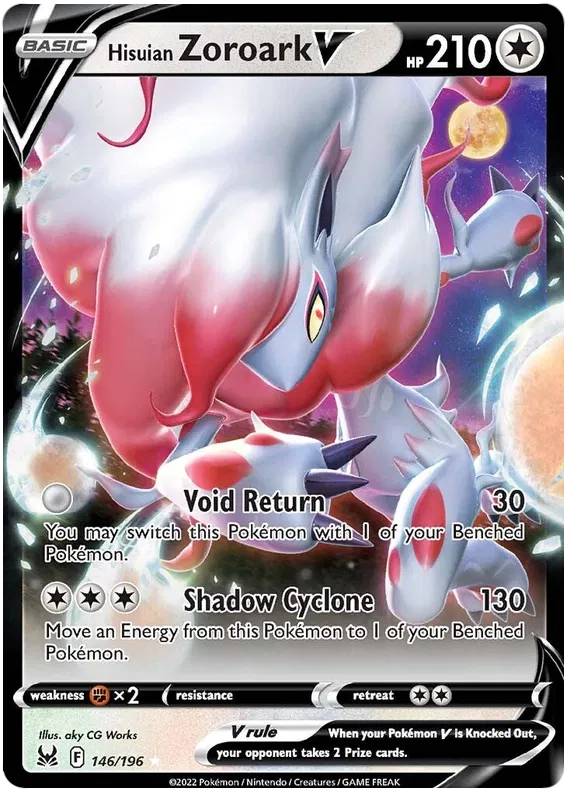 Hisuian Zoroark V 146/196