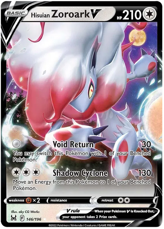 Hisuian Zoroark V 146/196