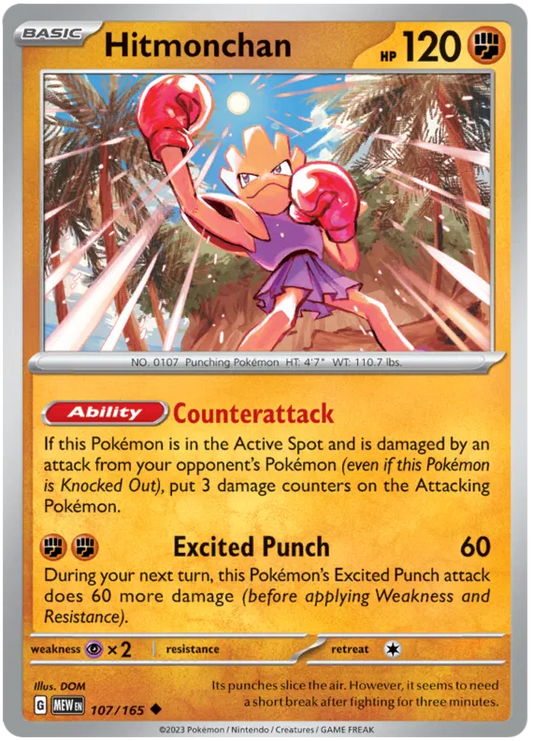 Hitmonchan 107/165