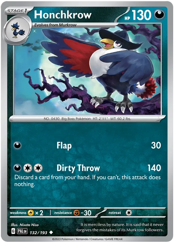 Honchkrow 132/193