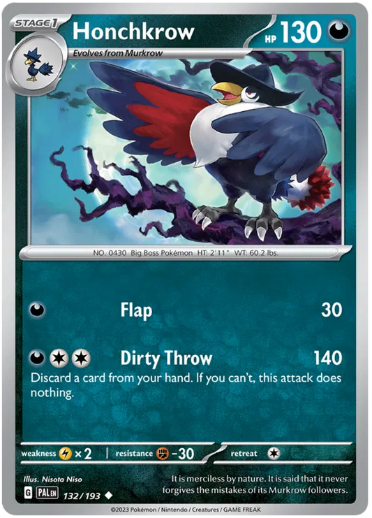 Honchkrow 132/193