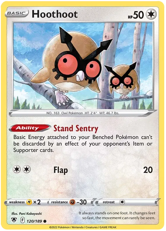 Hoothoot 120/189