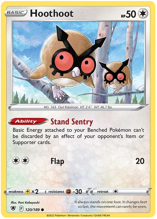 Hoothoot 120/189