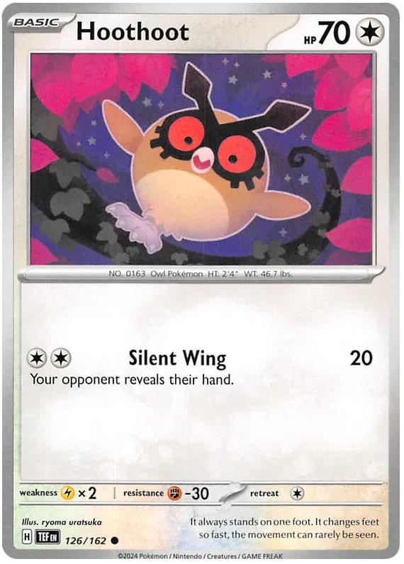 Hoothoot 126/162