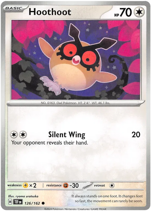 Hoothoot 126/162