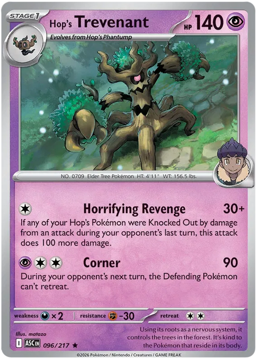 Hop's Trevenant 096/217