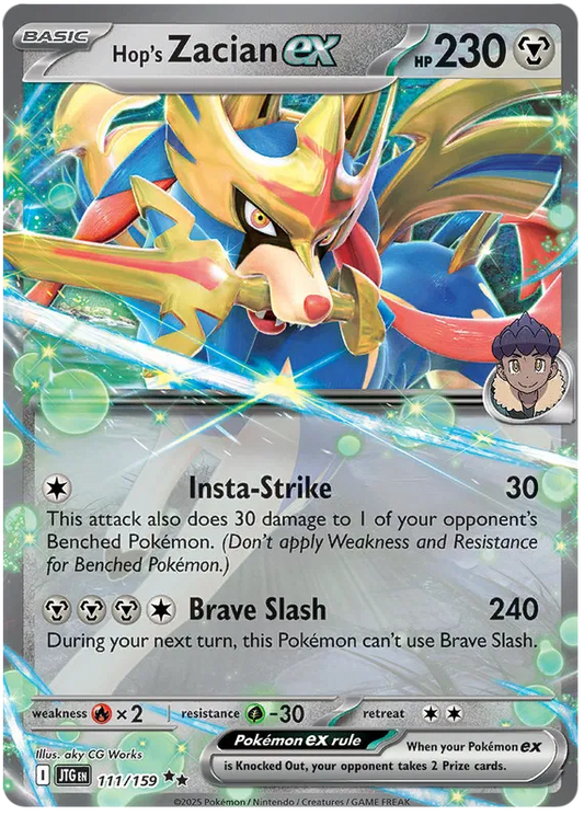Hop's Zacian EX 111/159