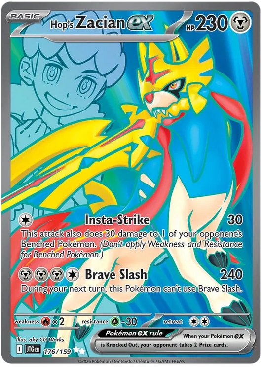 Hop's Zacian EX 176/159