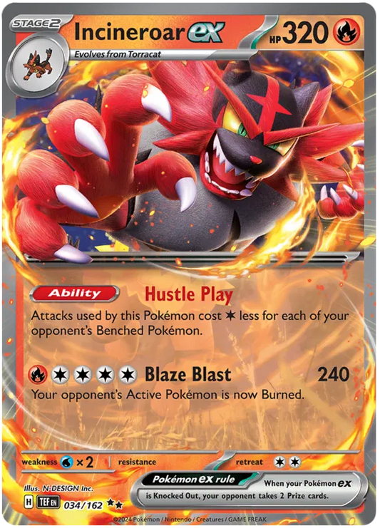 Incineroar EX 034/162