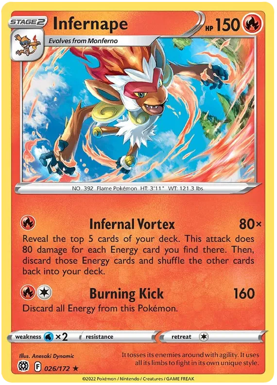Infernape 026/172