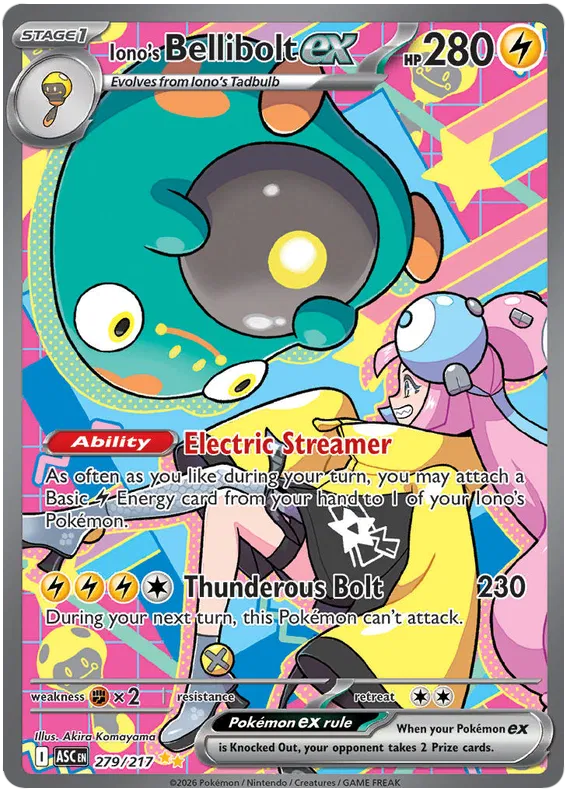 Iono's Bellibolt EX 279/217