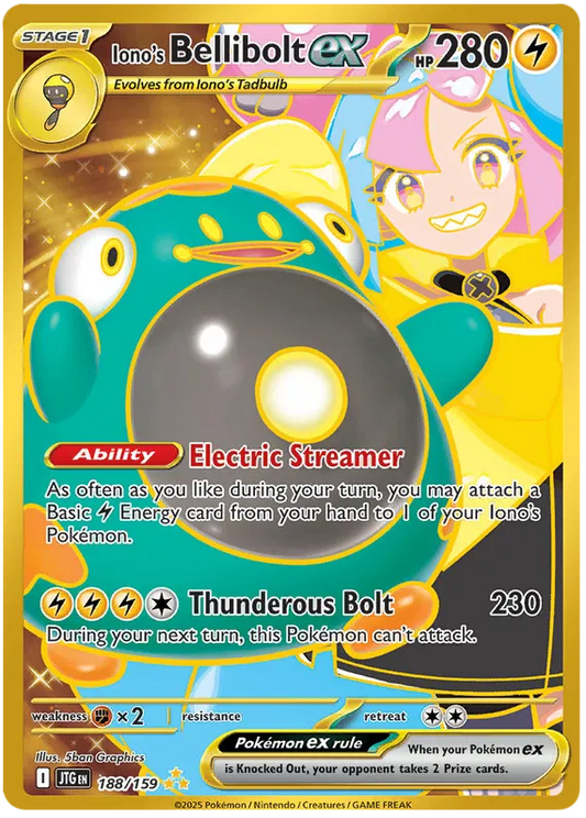 Iono's Bellibolt EX 188/159