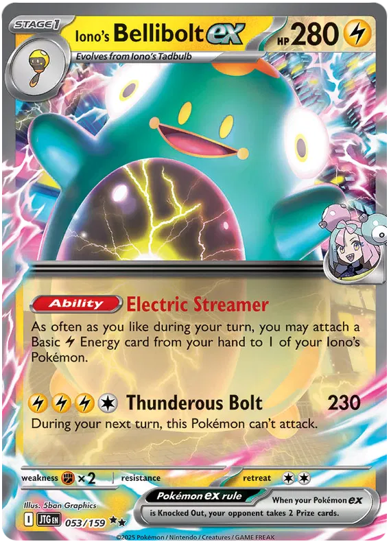 Iono's Bellibolt EX 053/159