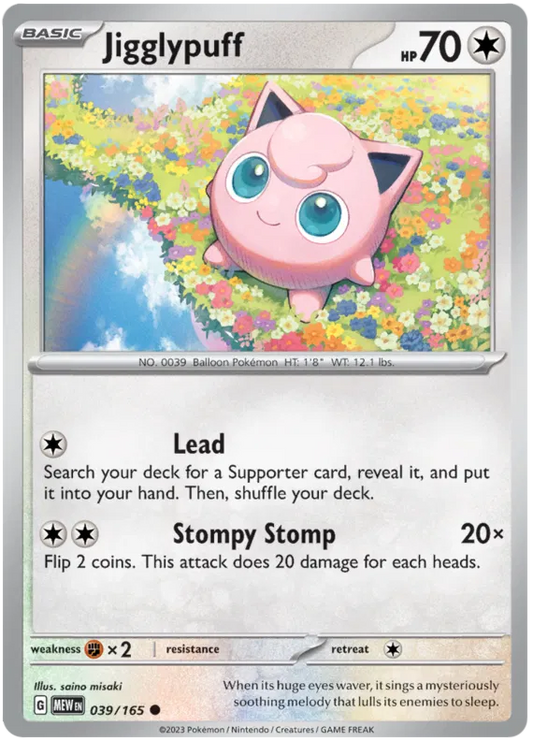 Jigglypuff 039/165