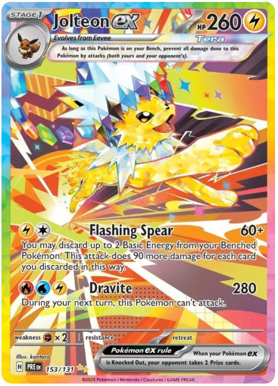 Jolteon EX 153/131