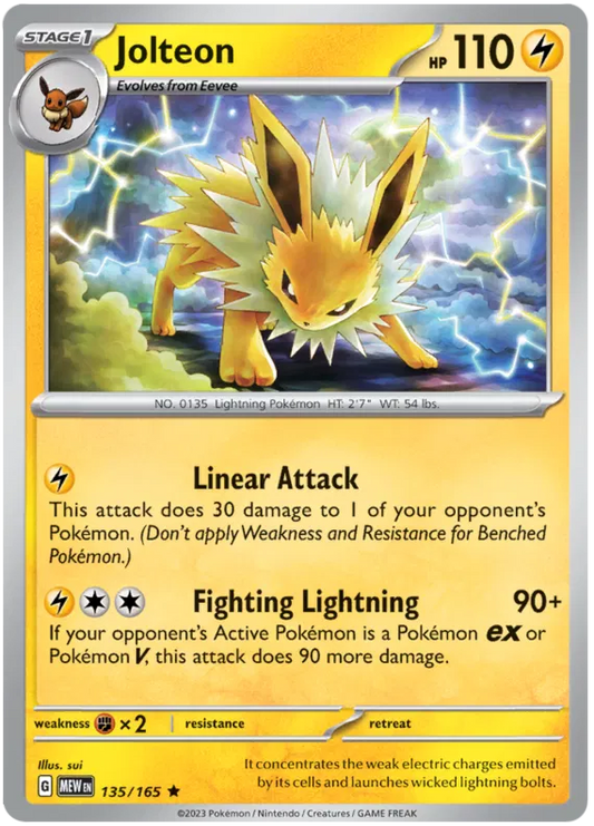 Jolteon 135/165