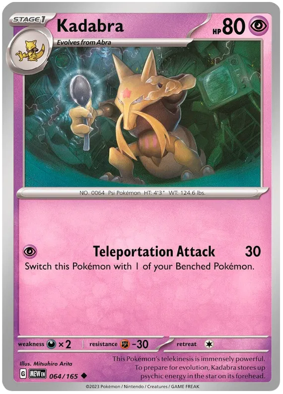 Kadabra 064/165