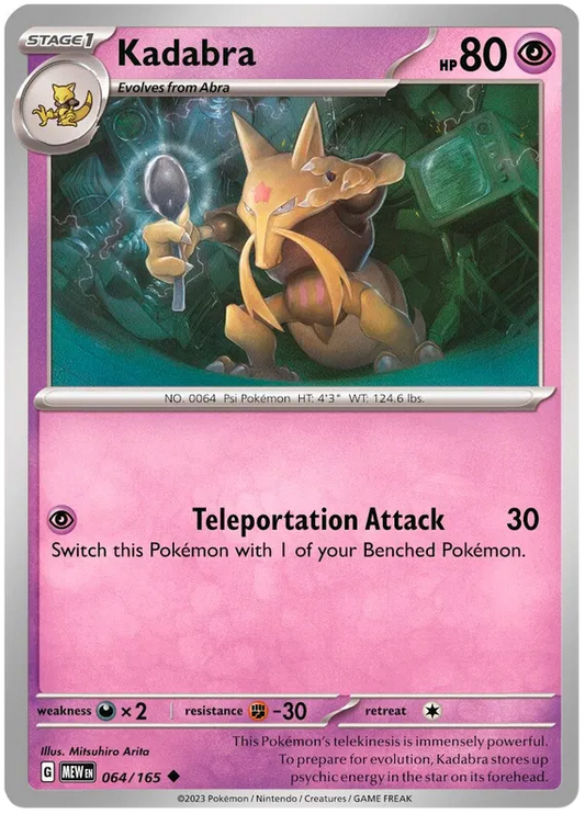 Kadabra 064/165