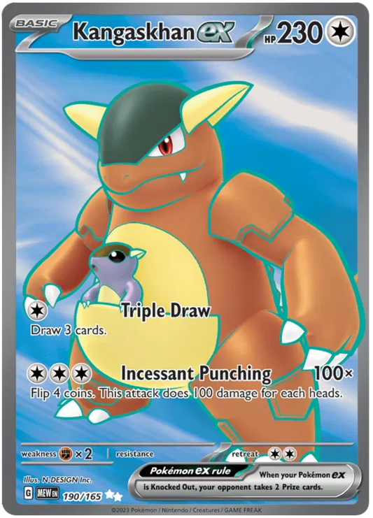 Kangaskhan EX 190/165