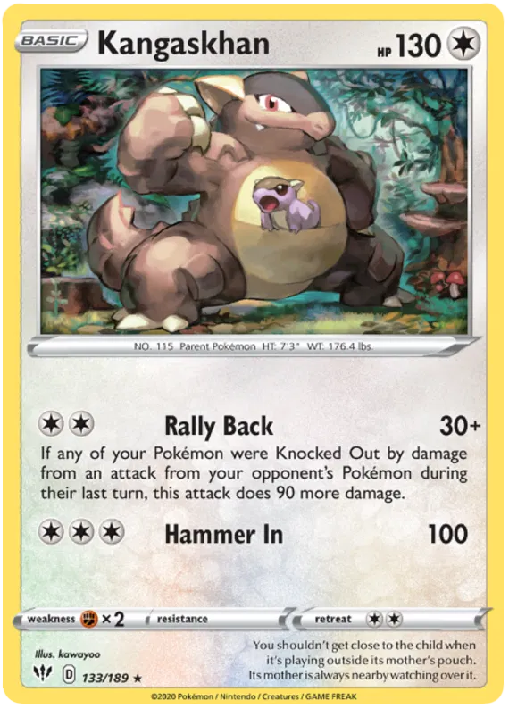 Kangaskhan 133/189