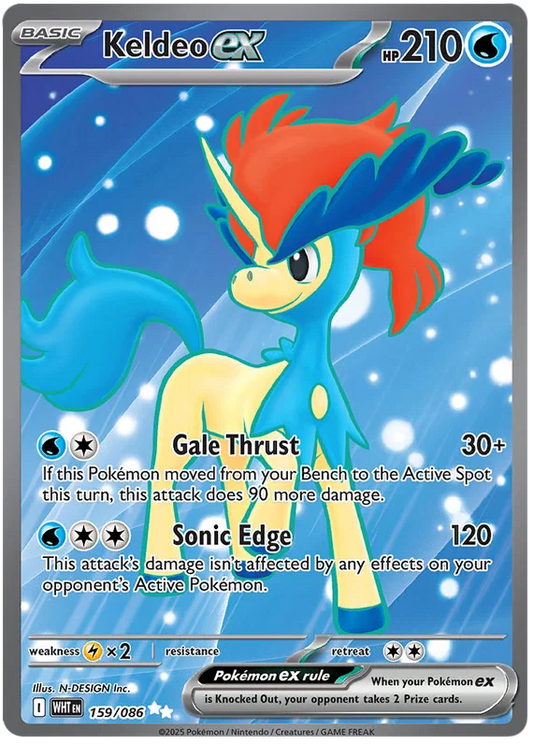Keldeo EX 159/086
