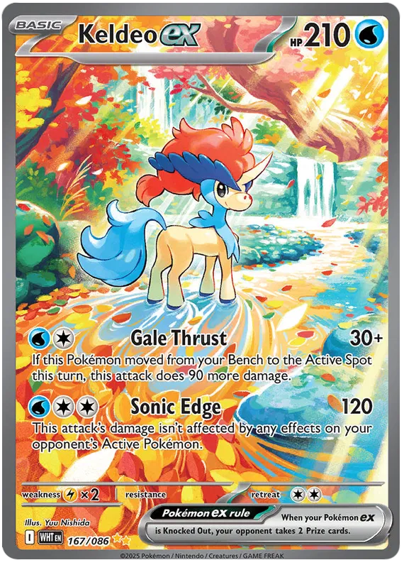 Keldeo EX 167/086