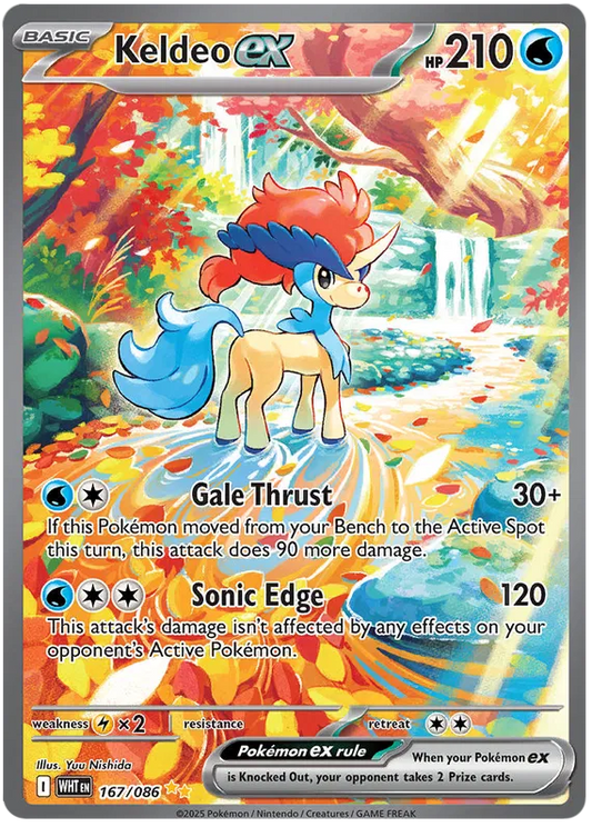 Keldeo EX 167/086